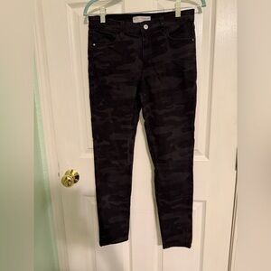 Sanctuary Social Standard Black Jeans with Branded Button